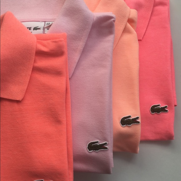 Lacoste men’s polo. Regular fit. Variety of pinks - Picture 1 of 5